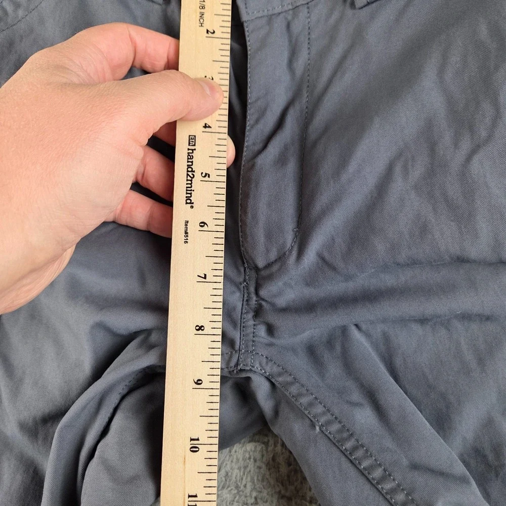 Duluth Trading Co Dry On The Fly Pants Men Mx30 (30x24) Gray Cargo Outdoor Nylon